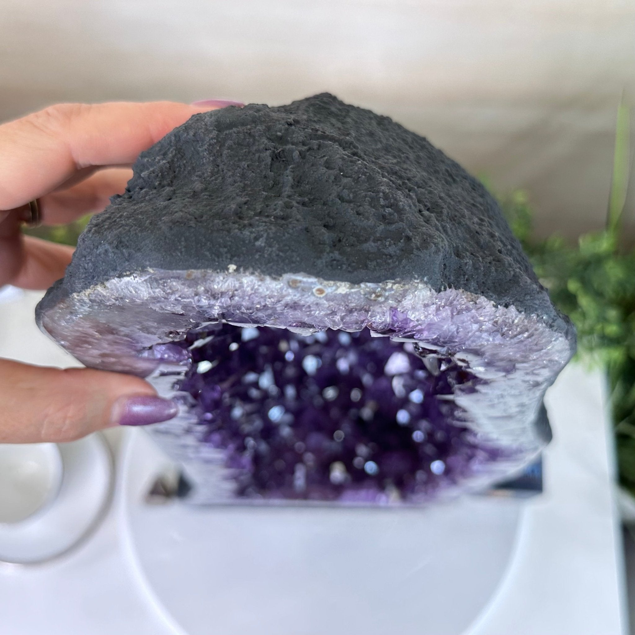 Extra Plus Quality Amethyst Cathedral, 44.5 lbs & 24.1" Tall #5601 - 1465 - Brazil GemsBrazil GemsExtra Plus Quality Amethyst Cathedral, 44.5 lbs & 24.1" Tall #5601 - 1465Cathedrals5601 - 1465