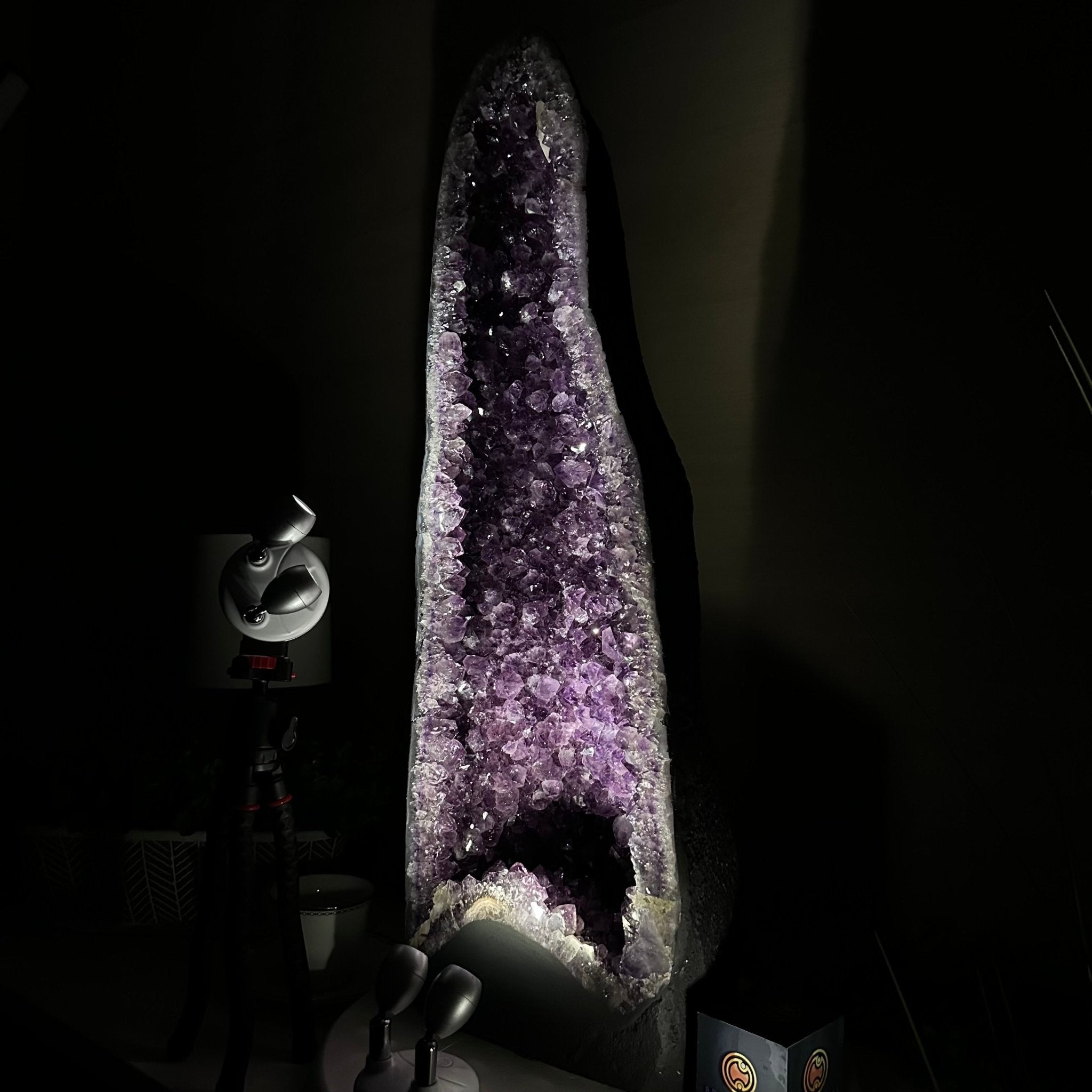 Extra Plus Quality Amethyst Cathedral, 52.9 lbs & 28.2" Tall #5601 - 1467 - Brazil GemsBrazil GemsExtra Plus Quality Amethyst Cathedral, 52.9 lbs & 28.2" Tall #5601 - 1467Cathedrals5601 - 1467