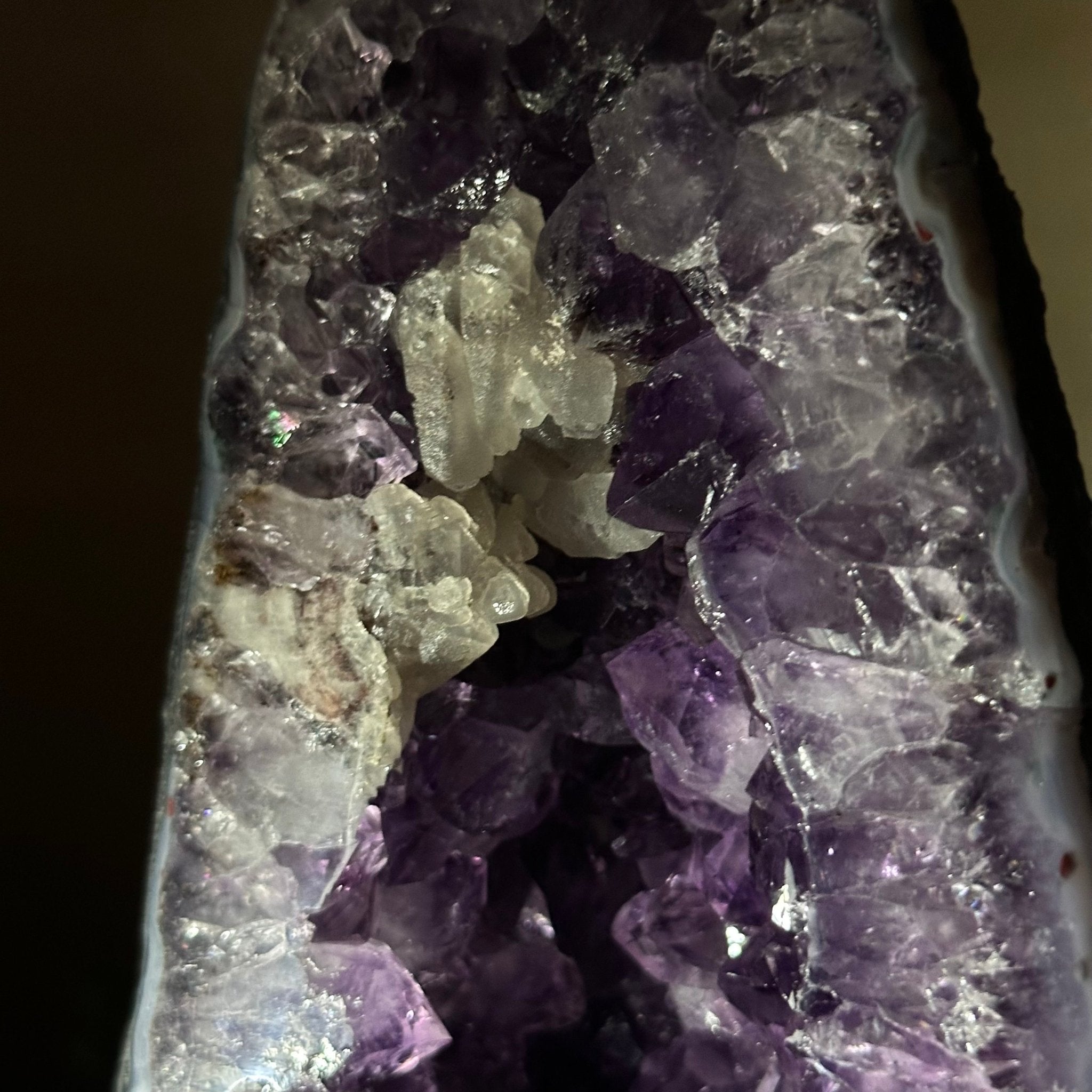 Extra Plus Quality Amethyst Cathedral, 5.8 lbs & 9.9" Tall #5601 - 1422 - Brazil GemsBrazil GemsExtra Plus Quality Amethyst Cathedral, 5.8 lbs & 9.9" Tall #5601 - 1422Cathedrals5601 - 1422