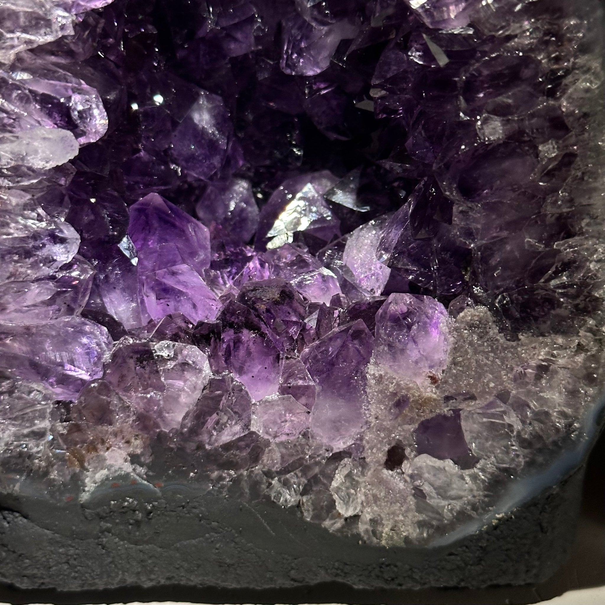 Extra Plus Quality Amethyst Cathedral, 5.8 lbs & 9.9" Tall #5601 - 1422 - Brazil GemsBrazil GemsExtra Plus Quality Amethyst Cathedral, 5.8 lbs & 9.9" Tall #5601 - 1422Cathedrals5601 - 1422