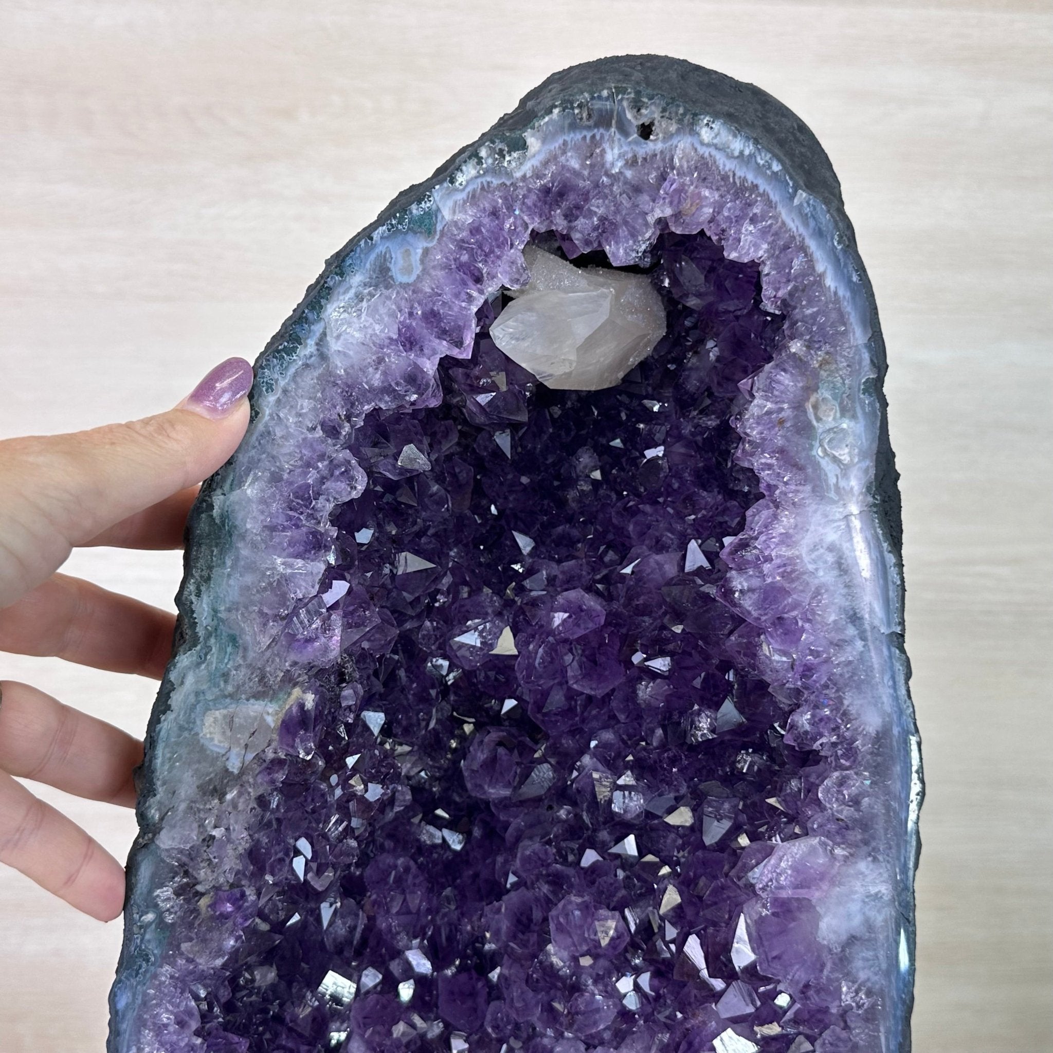 Extra Plus Quality Amethyst Cathedral, 58.9 lbs & 25.4" Tall #5601 - 1469 - Brazil GemsBrazil GemsExtra Plus Quality Amethyst Cathedral, 58.9 lbs & 25.4" Tall #5601 - 1469Cathedrals5601 - 1469