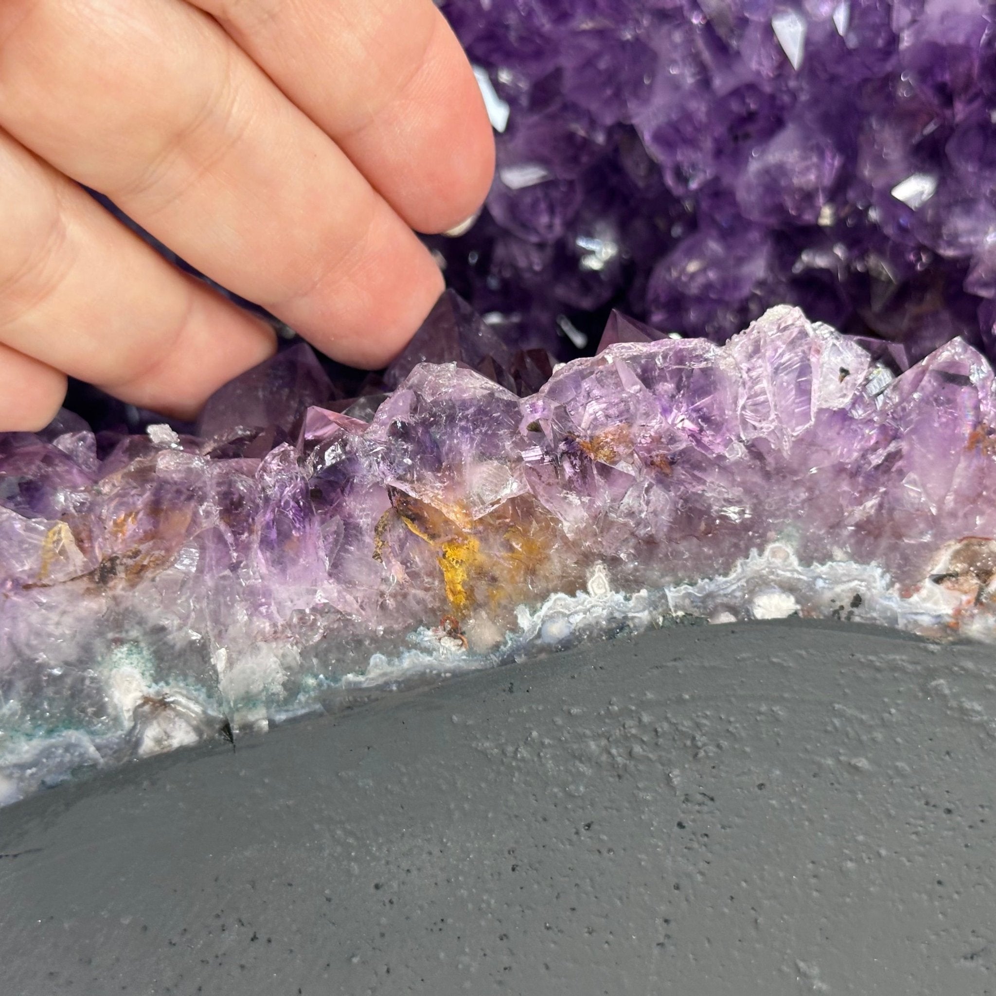 Extra Plus Quality Amethyst Cathedral, 58.9 lbs & 25.4" Tall #5601 - 1469 - Brazil GemsBrazil GemsExtra Plus Quality Amethyst Cathedral, 58.9 lbs & 25.4" Tall #5601 - 1469Cathedrals5601 - 1469