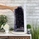 Extra Plus Quality Amethyst Cathedral, 60.6 lbs & 22.7" Tall #5601 - 1414 - Brazil GemsBrazil GemsExtra Plus Quality Amethyst Cathedral, 60.6 lbs & 22.7" Tall #5601 - 1414Cathedrals5601 - 1414