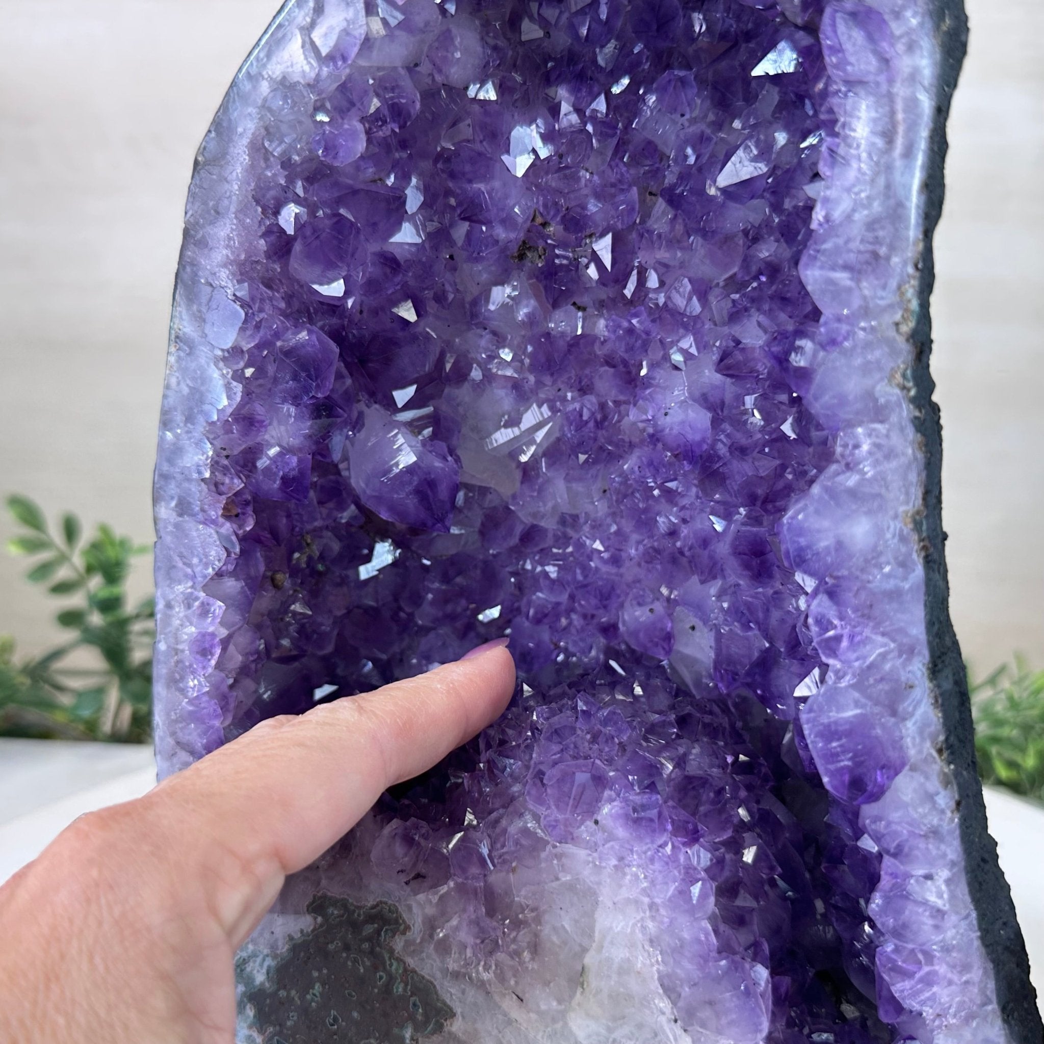 Extra Plus Quality Amethyst Cathedral, 7.3 lbs & 9.2" Tall #5601 - 1429 - Brazil GemsBrazil GemsExtra Plus Quality Amethyst Cathedral, 7.3 lbs & 9.2" Tall #5601 - 1429Cathedrals5601 - 1429