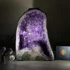 Extra Plus Quality Amethyst Cathedral, 7.3 lbs & 9.2" Tall #5601 - 1429 - Brazil GemsBrazil GemsExtra Plus Quality Amethyst Cathedral, 7.3 lbs & 9.2" Tall #5601 - 1429Cathedrals5601 - 1429