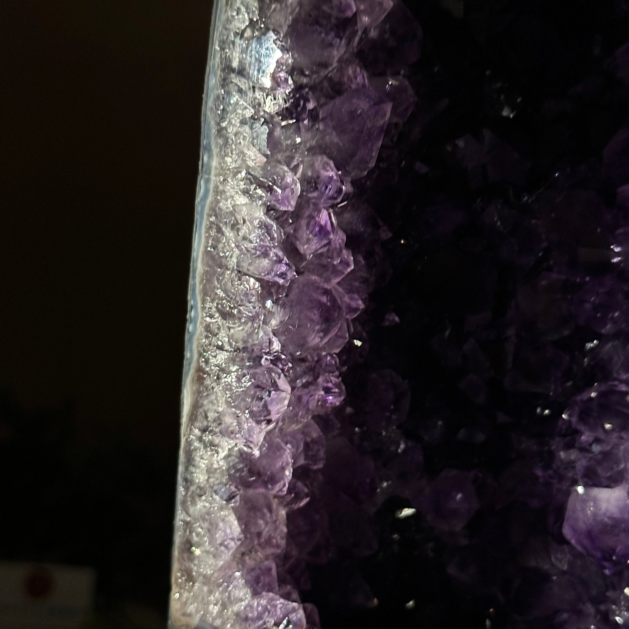 Extra Plus Quality Amethyst Cathedral, 8.9 lbs & 11.3" Tall #5601 - 1434 - Brazil GemsBrazil GemsExtra Plus Quality Amethyst Cathedral, 8.9 lbs & 11.3" Tall #5601 - 1434Cathedrals5601 - 1434