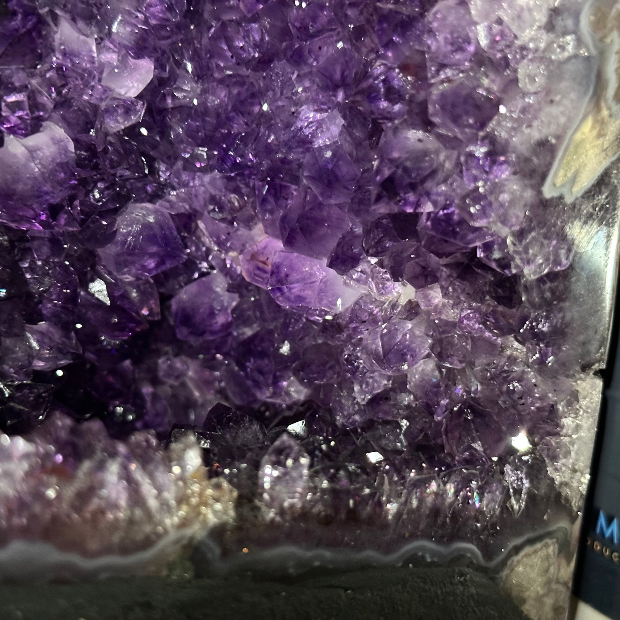 Extra Plus Quality Amethyst Cathedral, 8.9 lbs & 11.3" Tall #5601 - 1434 - Brazil GemsBrazil GemsExtra Plus Quality Amethyst Cathedral, 8.9 lbs & 11.3" Tall #5601 - 1434Cathedrals5601 - 1434