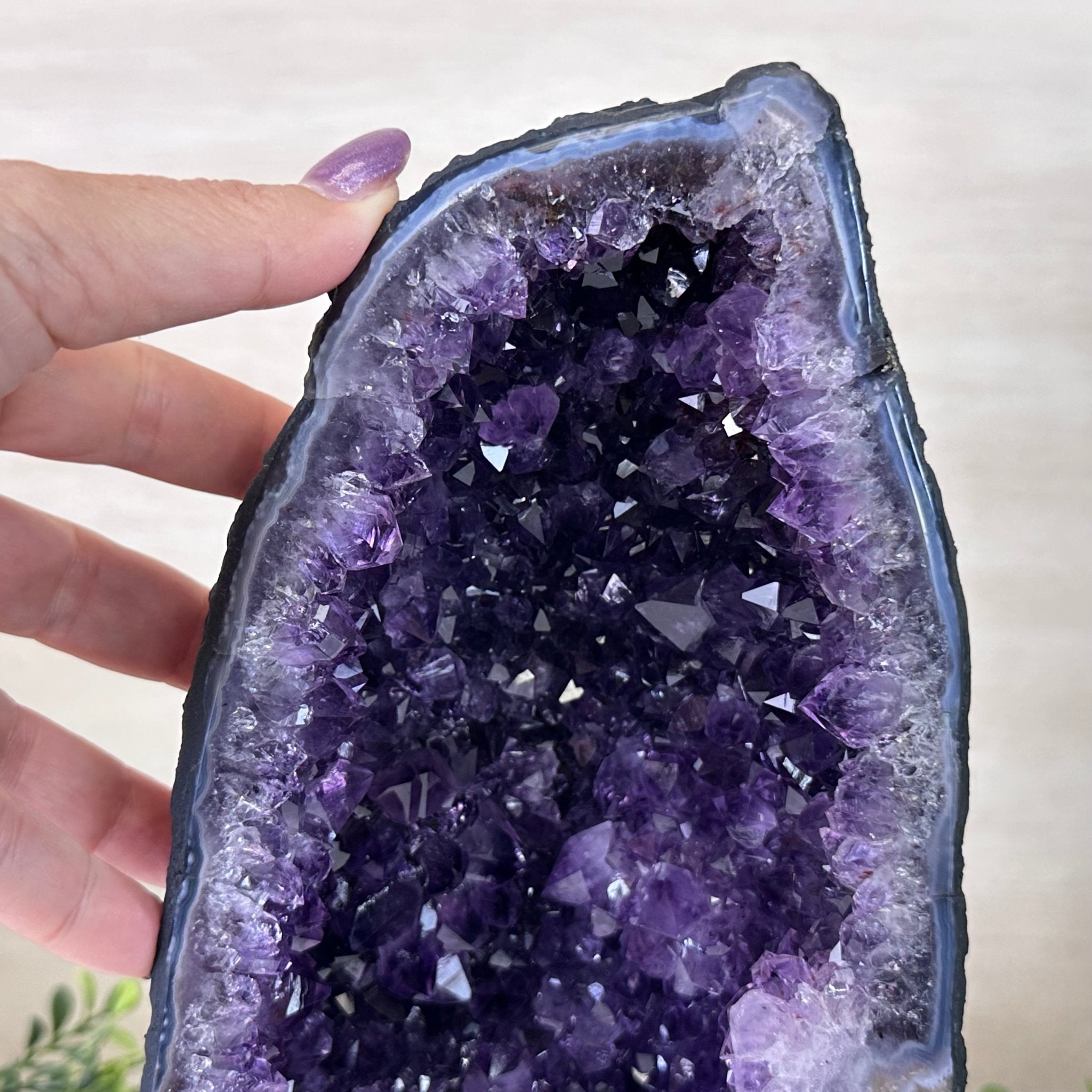 Extra Plus Quality Amethyst Cathedral, 8.9 lbs & 11.3" Tall #5601 - 1434 - Brazil GemsBrazil GemsExtra Plus Quality Amethyst Cathedral, 8.9 lbs & 11.3" Tall #5601 - 1434Cathedrals5601 - 1434