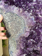 Extra Plus Quality Amethyst Clusters on Metal Stand, 161 lbs, 37" Tall #5491 - 0036 - Brazil GemsBrazil GemsExtra Plus Quality Amethyst Clusters on Metal Stand, 161 lbs, 37" Tall #5491 - 0036Clusters on Fixed Bases5491 - 0036
