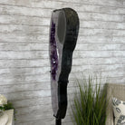 Extra Plus Quality Amethyst Druse Crystal Portal on a Stand, 85 lbs & 66.75" Tall Model #5606-0011 by Brazil Gems - Brazil GemsBrazil GemsExtra Plus Quality Amethyst Druse Crystal Portal on a Stand, 85 lbs & 66.75" Tall Model #5606-0011 by Brazil GemsPortals on Fixed Bases5606-0011