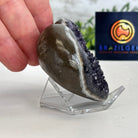 Extra Plus Quality Amethyst Heart Geode on an Acrylic Stand, 0.45 lbs & 2.4" Tall #5462-0036 by Brazil Gems - Brazil GemsBrazil GemsExtra Plus Quality Amethyst Heart Geode on an Acrylic Stand, 0.45 lbs & 2.4" Tall #5462-0036 by Brazil GemsHearts5462-0036
