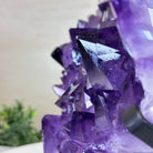 Extra Plus Quality Amethyst Heart Geode on stand, 11.3 lbs & 9.9" Tall #5463 - 0362 - Brazil GemsBrazil GemsExtra Plus Quality Amethyst Heart Geode on stand, 11.3 lbs & 9.9" Tall #5463 - 0362Hearts5463 - 0362