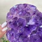 Extra Plus Quality Amethyst Heart Geode on stand, 11.3 lbs & 9.9" Tall #5463 - 0362 - Brazil GemsBrazil GemsExtra Plus Quality Amethyst Heart Geode on stand, 11.3 lbs & 9.9" Tall #5463 - 0362Hearts5463 - 0362