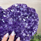 Extra Plus Quality Amethyst Heart Geode on stand, 11.8 lbs & 9.9" Tall #5463 - 0363 - Brazil GemsBrazil GemsExtra Plus Quality Amethyst Heart Geode on stand, 11.8 lbs & 9.9" Tall #5463 - 0363Hearts5463 - 0363