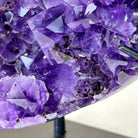 Extra Plus Quality Amethyst Heart Geode on stand, 2.7 lbs & 5.7" Tall #5463 - 0342 - Brazil GemsBrazil GemsExtra Plus Quality Amethyst Heart Geode on stand, 2.7 lbs & 5.7" Tall #5463 - 0342Hearts5463 - 0342