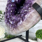 Extra Plus Quality Amethyst Heart Geode w/ metal stand, 999 lbs & 999" Tall #5463 - 0366 - Brazil GemsBrazil GemsExtra Plus Quality Amethyst Heart Geode w/ metal stand, 999 lbs & 999" Tall #5463 - 0366Hearts5463 - 0366