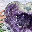 Extra Plus Quality Amethyst Heart Geode w/ metal stand, 999 lbs & 999" Tall #5463 - 0366 - Brazil GemsBrazil GemsExtra Plus Quality Amethyst Heart Geode w/ metal stand, 999 lbs & 999" Tall #5463 - 0366Hearts5463 - 0366