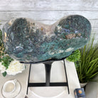 Extra Plus Quality Amethyst Heart Geode w/ metal stand, 999 lbs & 999" Tall #5463 - 0366 - Brazil GemsBrazil GemsExtra Plus Quality Amethyst Heart Geode w/ metal stand, 999 lbs & 999" Tall #5463 - 0366Hearts5463 - 0366