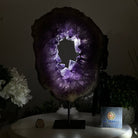 Extra Plus Quality Amethyst Portal, 10.7 lbs & 14.4" Tall #5606 - 0120 - Brazil GemsBrazil GemsExtra Plus Quality Amethyst Portal, 10.7 lbs & 14.4" Tall #5606 - 0120Portals on Fixed Bases5606 - 0120