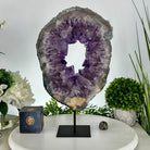 Extra Plus Quality Amethyst Portal, 10.7 lbs & 14.4" Tall #5606 - 0120 - Brazil GemsBrazil GemsExtra Plus Quality Amethyst Portal, 10.7 lbs & 14.4" Tall #5606 - 0120Portals on Fixed Bases5606 - 0120