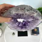 Extra Plus Quality Amethyst Portal, 10.7 lbs & 14.4" Tall #5606 - 0120 - Brazil GemsBrazil GemsExtra Plus Quality Amethyst Portal, 10.7 lbs & 14.4" Tall #5606 - 0120Portals on Fixed Bases5606 - 0120