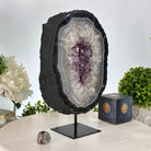 Extra Plus Quality Amethyst Portal, 7.3 lbs & 11" Tall #5606 - 0115 - Brazil GemsBrazil GemsExtra Plus Quality Amethyst Portal, 7.3 lbs & 11" Tall #5606 - 0115Portals on Fixed Bases5606 - 0115