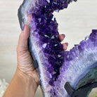 Extra Plus Quality Amethyst Portal, Metal Stand, 18.4 lbs & 22.5" Tall #5604 - 0120 - Brazil GemsBrazil GemsExtra Plus Quality Amethyst Portal, Metal Stand, 18.4 lbs & 22.5" Tall #5604 - 0120Portals on Rotating Bases5604 - 0120