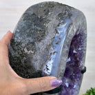 Extra Plus Quality Amethyst Portal, Metal Stand, 25.2 lbs & 17" Tall #5604 - 0113 - Brazil GemsBrazil GemsExtra Plus Quality Amethyst Portal, Metal Stand, 25.2 lbs & 17" Tall #5604 - 0113Portals on Rotating Bases5604 - 0113