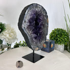 Extra Plus Quality Amethyst Portal on Metal Stand, 6.6 lbs & 10.4" Tall #5606 - 0112 - Brazil GemsBrazil GemsExtra Plus Quality Amethyst Portal on Metal Stand, 6.6 lbs & 10.4" Tall #5606 - 0112Portals on Fixed Bases5606 - 0112