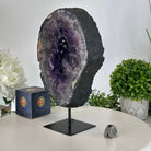 Extra Plus Quality Amethyst Portal on Metal Stand, 6.6 lbs & 10.4" Tall #5606 - 0112 - Brazil GemsBrazil GemsExtra Plus Quality Amethyst Portal on Metal Stand, 6.6 lbs & 10.4" Tall #5606 - 0112Portals on Fixed Bases5606 - 0112