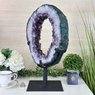 Extra Plus Quality Amethyst Portal, Rotating Stand, 20.1 lbs & 18.7" Tall #5604 - 0142 - Brazil GemsBrazil GemsExtra Plus Quality Amethyst Portal, Rotating Stand, 20.1 lbs & 18.7" Tall #5604 - 0142Portals on Rotating Bases5604 - 0142