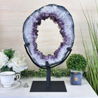 Extra Plus Quality Amethyst Portal, Rotating Stand, 20.1 lbs & 18.7" Tall #5604 - 0142 - Brazil GemsBrazil GemsExtra Plus Quality Amethyst Portal, Rotating Stand, 20.1 lbs & 18.7" Tall #5604 - 0142Portals on Rotating Bases5604 - 0142