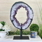 Extra Plus Quality Amethyst Portal, Rotating Stand, 20.1 lbs & 18.7" Tall #5604 - 0142 - Brazil GemsBrazil GemsExtra Plus Quality Amethyst Portal, Rotating Stand, 20.1 lbs & 18.7" Tall #5604 - 0142Portals on Rotating Bases5604 - 0142