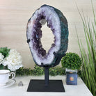 Extra Plus Quality Amethyst Portal, Rotating Stand, 20.4 lbs & 18.1" Tall #5604 - 0143 - Brazil GemsBrazil GemsExtra Plus Quality Amethyst Portal, Rotating Stand, 20.4 lbs & 18.1" Tall #5604 - 0143Portals on Rotating Bases5604 - 0143