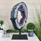 Extra Plus Quality Amethyst Portal, Rotating Stand, 20.4 lbs & 18.1" Tall #5604 - 0143 - Brazil GemsBrazil GemsExtra Plus Quality Amethyst Portal, Rotating Stand, 20.4 lbs & 18.1" Tall #5604 - 0143Portals on Rotating Bases5604 - 0143