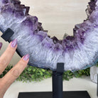 Extra Plus Quality Amethyst Portal, Rotating Stand, 20.4 lbs & 18.1" Tall #5604 - 0143 - Brazil GemsBrazil GemsExtra Plus Quality Amethyst Portal, Rotating Stand, 20.4 lbs & 18.1" Tall #5604 - 0143Portals on Rotating Bases5604 - 0143