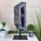 Extra Plus Quality Amethyst Portal, Rotating Stand, 20.8 lbs & 20.5" Tall #5604 - 0144 - Brazil GemsBrazil GemsExtra Plus Quality Amethyst Portal, Rotating Stand, 20.8 lbs & 20.5" Tall #5604 - 0144Portals on Rotating Bases5604 - 0144