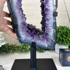 Extra Plus Quality Amethyst Portal, Rotating Stand, 20.8 lbs & 20.5" Tall #5604 - 0144 - Brazil GemsBrazil GemsExtra Plus Quality Amethyst Portal, Rotating Stand, 20.8 lbs & 20.5" Tall #5604 - 0144Portals on Rotating Bases5604 - 0144