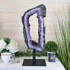 Extra Plus Quality Amethyst Portal, Rotating Stand, 20.8 lbs & 20.5" Tall #5604 - 0144 - Brazil GemsBrazil GemsExtra Plus Quality Amethyst Portal, Rotating Stand, 20.8 lbs & 20.5" Tall #5604 - 0144Portals on Rotating Bases5604 - 0144