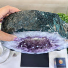 Extra Plus Quality Amethyst Portal, Rotating Stand, 21.1 lbs & 17.9" Tall #5604 - 0145 - Brazil GemsBrazil GemsExtra Plus Quality Amethyst Portal, Rotating Stand, 21.1 lbs & 17.9" Tall #5604 - 0145Portals on Rotating Bases5604 - 0145