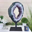 Extra Plus Quality Amethyst Portal, Rotating Stand, 21.1 lbs & 17.9" Tall #5604 - 0145 - Brazil GemsBrazil GemsExtra Plus Quality Amethyst Portal, Rotating Stand, 21.1 lbs & 17.9" Tall #5604 - 0145Portals on Rotating Bases5604 - 0145