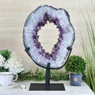 Extra Plus Quality Amethyst Portal, Rotating Stand, 23.3 lbs & 18.4" Tall #5604 - 0146 - Brazil GemsBrazil GemsExtra Plus Quality Amethyst Portal, Rotating Stand, 23.3 lbs & 18.4" Tall #5604 - 0146Portals on Rotating Bases5604 - 0146