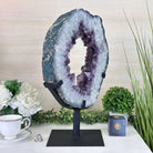 Extra Plus Quality Amethyst Portal, Rotating Stand, 23.3 lbs & 18.4" Tall #5604 - 0146 - Brazil GemsBrazil GemsExtra Plus Quality Amethyst Portal, Rotating Stand, 23.3 lbs & 18.4" Tall #5604 - 0146Portals on Rotating Bases5604 - 0146