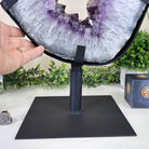 Extra Plus Quality Amethyst Portal, Rotating Stand, 23.3 lbs & 18.4" Tall #5604 - 0146 - Brazil GemsBrazil GemsExtra Plus Quality Amethyst Portal, Rotating Stand, 23.3 lbs & 18.4" Tall #5604 - 0146Portals on Rotating Bases5604 - 0146