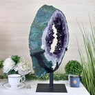 Extra Plus Quality Amethyst Portal, Rotating Stand, 38.5 lbs & 22.2" Tall #5604 - 0148 - Brazil GemsBrazil GemsExtra Plus Quality Amethyst Portal, Rotating Stand, 38.5 lbs & 22.2" Tall #5604 - 0148Portals on Rotating Bases5604 - 0148