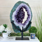 Extra Plus Quality Amethyst Portal, Rotating Stand, 38.5 lbs & 22.2" Tall #5604 - 0148 - Brazil GemsBrazil GemsExtra Plus Quality Amethyst Portal, Rotating Stand, 38.5 lbs & 22.2" Tall #5604 - 0148Portals on Rotating Bases5604 - 0148