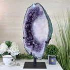 Extra Plus Quality Amethyst Portal, Rotating Stand, 38.5 lbs & 22.2" Tall #5604 - 0148 - Brazil GemsBrazil GemsExtra Plus Quality Amethyst Portal, Rotating Stand, 38.5 lbs & 22.2" Tall #5604 - 0148Portals on Rotating Bases5604 - 0148