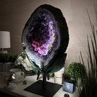 Extra Plus Quality Amethyst Portal, Rotating Stand, 38.5 lbs & 22.2" Tall #5604 - 0148 - Brazil GemsBrazil GemsExtra Plus Quality Amethyst Portal, Rotating Stand, 38.5 lbs & 22.2" Tall #5604 - 0148Portals on Rotating Bases5604 - 0148