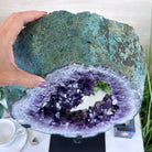 Extra Plus Quality Amethyst Portal, Rotating Stand, 38.5 lbs & 22.2" Tall #5604 - 0148 - Brazil GemsBrazil GemsExtra Plus Quality Amethyst Portal, Rotating Stand, 38.5 lbs & 22.2" Tall #5604 - 0148Portals on Rotating Bases5604 - 0148