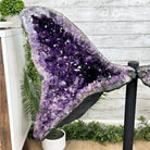 Extra Plus Quality Amethyst Wings on a Metal Stand, 174.2 lbs, 34.75" Tall #5493-0036 - Brazil GemsBrazil GemsExtra Plus Quality Amethyst Wings on a Metal Stand, 174.2 lbs, 34.75" Tall #5493-0036Amethyst Butterfly Wings5493-0036